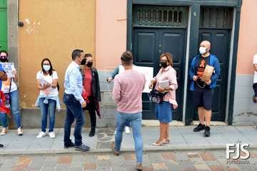Trabajadores del Paco Artiles se concentran en San Juan y el Pacto de Telde se plantea volver a licitar su gestión/Francisco Javier Santana.